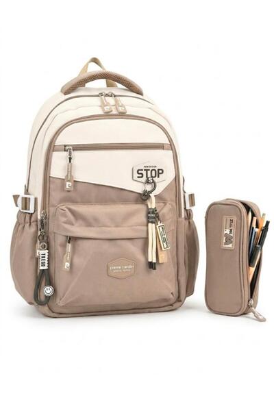 Pierre Cardin 18823-3001 School Bag with Pen Holder Middle School High School...