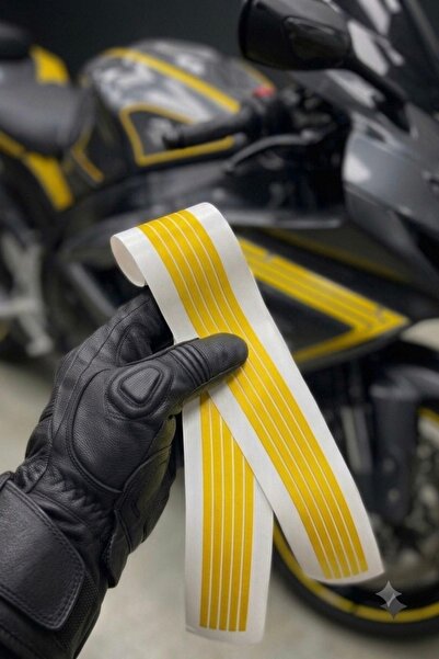 Yalıgraf Reklam Tabela Fine Detail Strips for Motorcycle and Helmet 5 Pieces ...