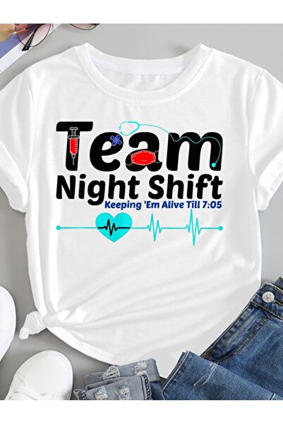 23 nisan Nurse Life RN LPN CNA Healthcare Love T-Shirt - Unisex Casual Loose ...
