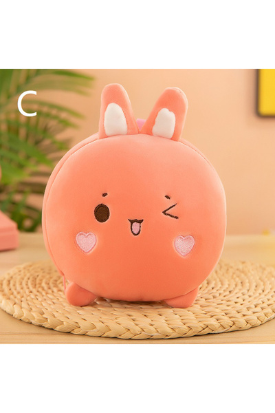 Choice3 C New Cartoon 2-In-1 Neck Pillow With Eye Mask Cute Plush Doll Travel...