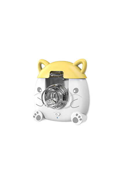 Choice Yellow AiQUE Cartoon Charging Nebulizer Mini Medical Nebuliser Adult K...