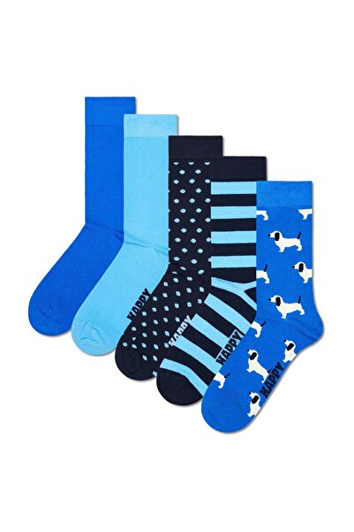 Happy Socks Unisex Socken, 5er-Pack - Alltags-Crew-Socken im 5er-Pack, Motivs...