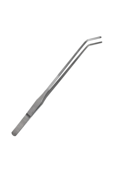 Choice1 38cm Curved 27/38/48cm Stainless Steel Aquarium Tweezers Pliers Fish ...