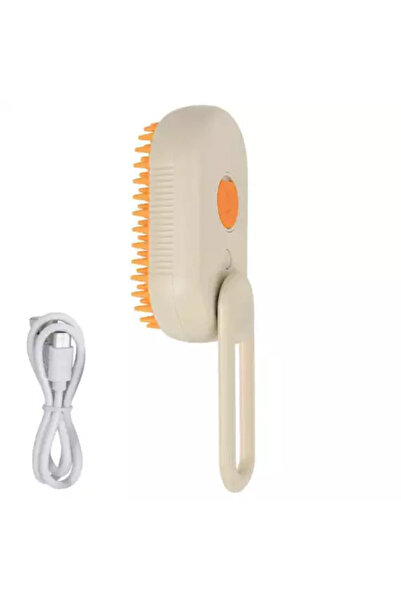 Choice4 Khaki 3 in 1 Pet Electric Steam Brush Cat and Dog Cleaning Spray Mass...