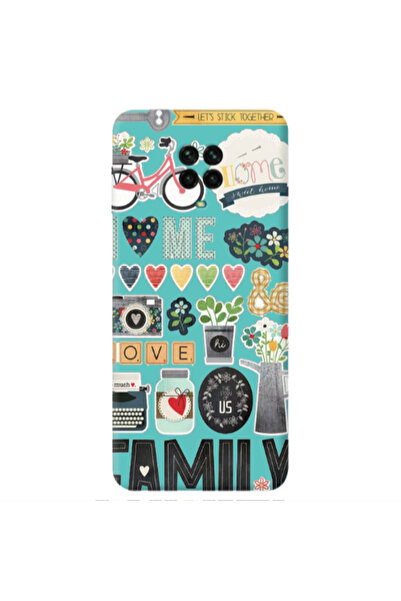 Other Xiaomi Redmi Note 9 Pro Family love home Turquoise Colored Silicone TPU...