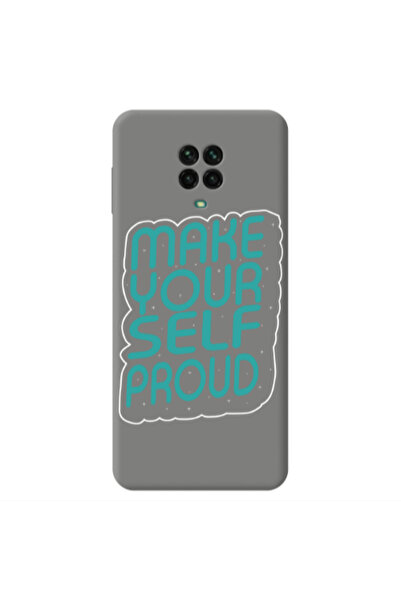 Other Xiaomi Redmi Note 9 Pro Make Your Self Proud Grey Colored Silicone TPU ...