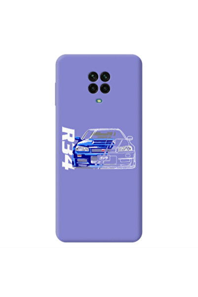 Other Xiaomi Redmi Note 9 Pro Blue R34 Purple Colored Silicone TPU Θήκη