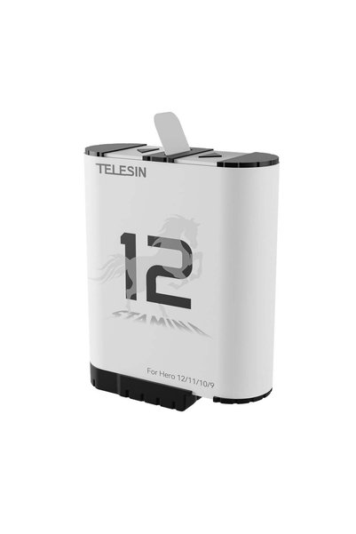 TELESIN GoPro HERO12/11/10/9 Black Uyumlu Stamina Batarya