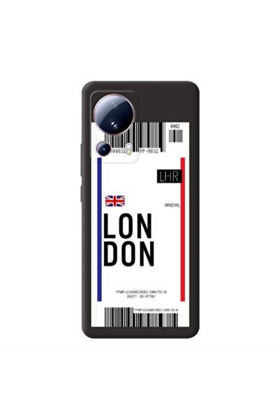 Other Xiaomi Mi 13 Lite London Arrival Black Colored Silicone TPU Θήκη
