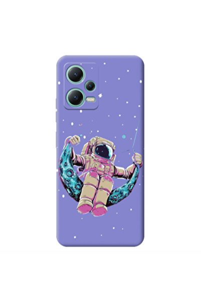 Other Xiaomi Redmi Note 12 Pro 5G Astronaut swinging on the moon Purple Color...