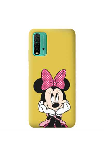 Other Xiaomi Poco M3 Minnie 2 Yellow Colored Silicone TPU Θήκη