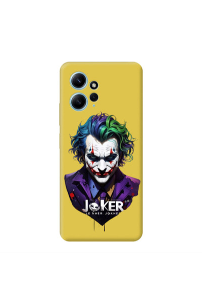 Other Xiaomi Redmi Note 12 4G Le amer Joker Yellow Colored Silicone TPU Θήκη