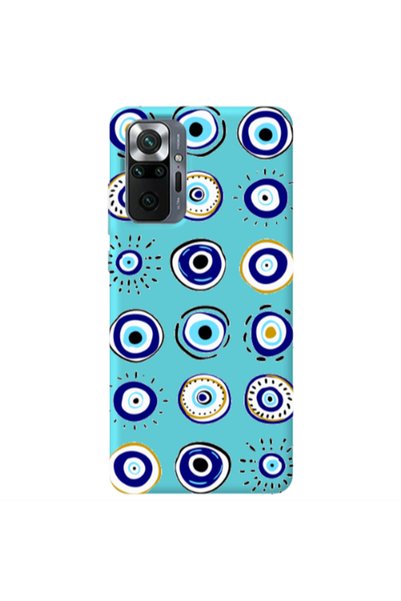 Other Xiaomi Redmi Note 10 Pro 4G Beads Turquoise Colored Silicone TPU Θήκη