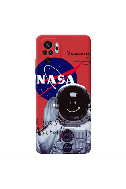 Other Xiaomi Redmi Note 10S Vacuum State Red Colored Silicone TPU Θήκη