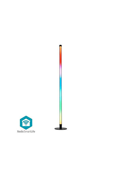 Nedis Φωτιστικό δαπέδου LED Υ100,5xΠ15εκ. 180lm Μαύρο Κωδικός: WIFILD20RGBW