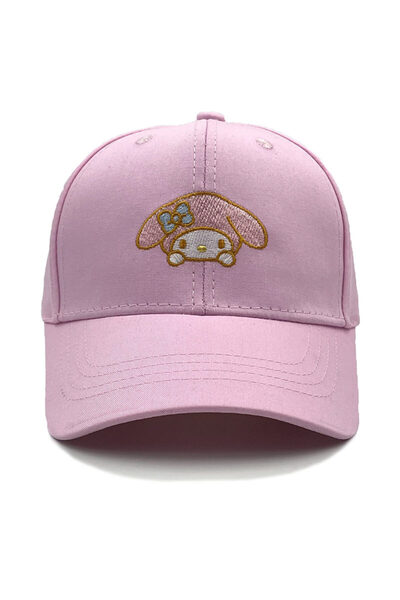 choice2 50cm-55cm Light Pink New Children's Sanrio Hello Kitty Kuromi Cap Cot...