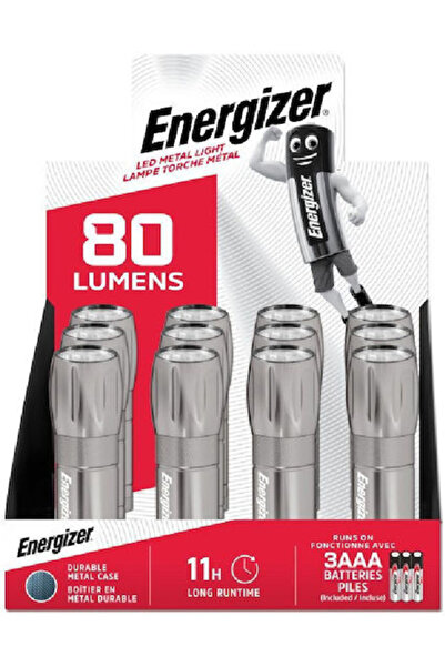 Energizer Φακός LED με Μέγιστη Φωτεινότητα 80lm Κωδικός: 01.011.0016