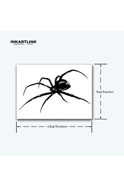 Choice1 IN-E044 Spider Temporary Tattoo,Lasts To 15 Days New Technology Magic...
