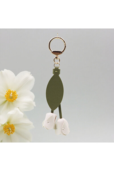 choice2 White Fashion Cute Charm Creative Bag Pendant, Fashion Tulip Bag Deco...