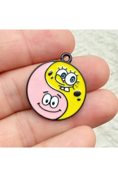 Choice12 BROWN 10pcs Anime Cartoon Charm Jewelry Accessories Diy Making Ename...