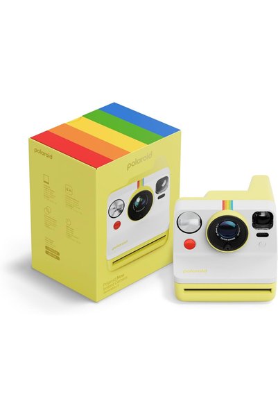 Polaroid Now 3rd Generation I-Type Instant Film Camera - Yellow - Camera Only...