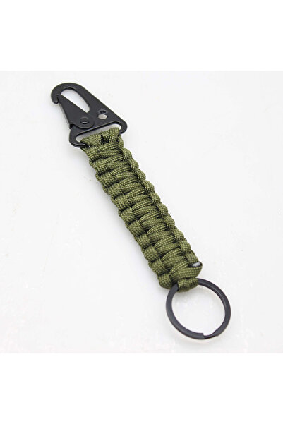 Choice ArmyGreen 4 Styles Men Paracord Keychain Selected High Quality Outdoor...