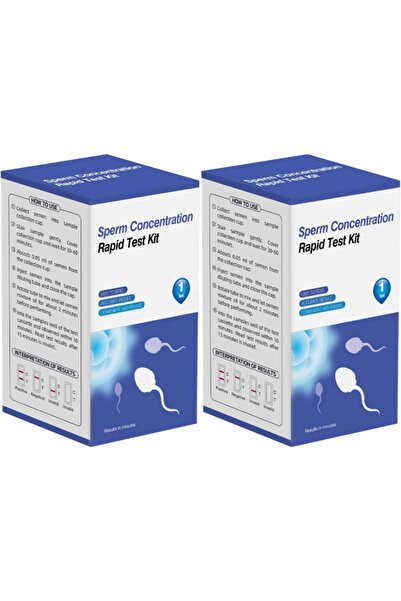 Choice1 2PCS Sperm Concentration Detection Kit Male Test Sperm Motility Quali...
