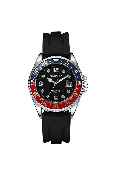 Choice3 Silicone Red Blue Fashion Men Business Watches Casual Silicone Band C...