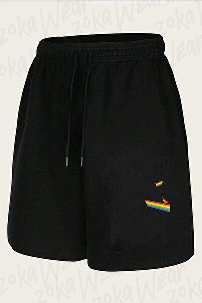 ZOKAWEAR Unisex Pink Floyd3 Design Printed Shorts