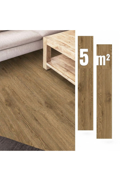 OEM Dale Vinilice Autoadezive 5 m² MARO ÎNCHIS Scânduri PARCHET Impermeabile