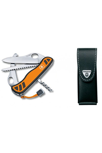 OEM Set briceag/teaca, Victorinox Hunter, Inox, Portocaliu/Negru