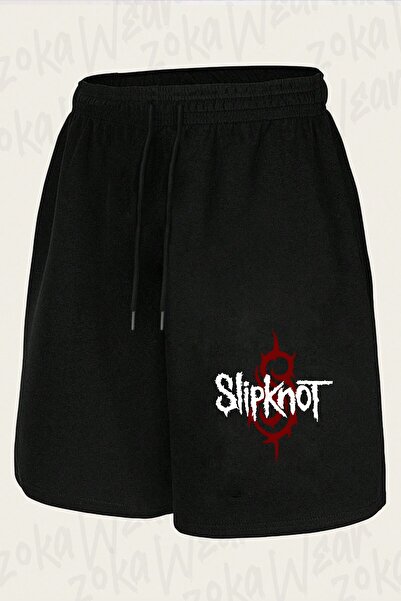 ZOKAWEAR Unisex Slipknot V48 Design Printed Shorts