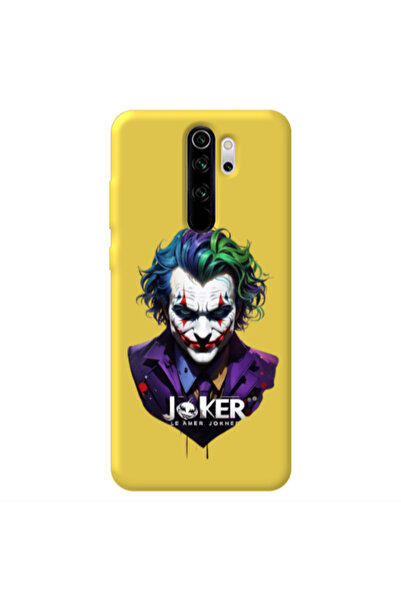 Other Xiaomi Redmi Note 8 Pro Le amer Joker Yellow Colored Silicone TPU Θήκη