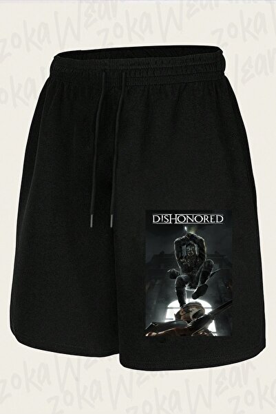 ZOKAWEAR Unisex Dishonored V3 Design Printed Shorts