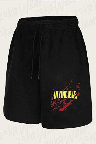 ZOKAWEAR شورت مطبوع بتصميم Invincible v14 للجنسين