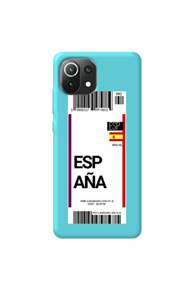 Other Xiaomi Mi 11 Lite Espana Arrival Turquoise Colored Silicone TPU Θήκη