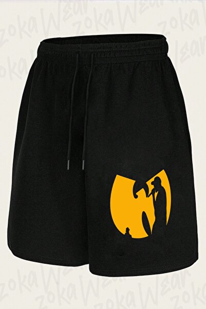 ZOKAWEAR Unisex σορτς με στάμπα Wu Tang Clan v10