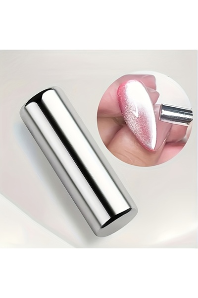 Choice Silver YIKOOLIN 2.5x0.5cm Round Nail Art Cat Eye Gel Magnetic Pen for ...