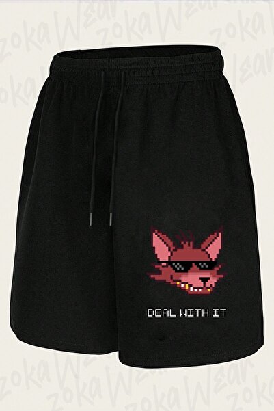 ZOKAWEAR Unisex Five Nights at Freddy'S, Fnaf V2 Design Printed Shorts