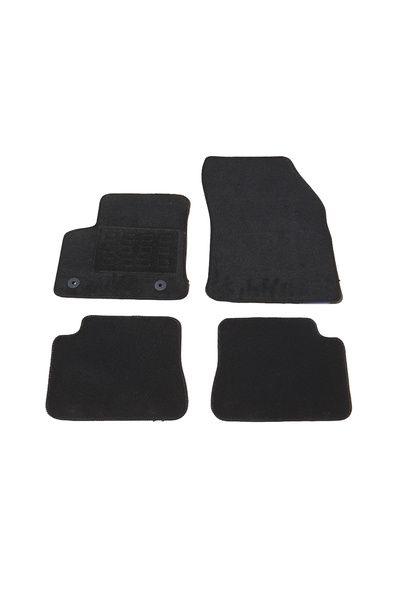 Best Auto Vest Set covorase auto din mocheta Opel E-Mokka 2020-, Negru, 4 Buc.