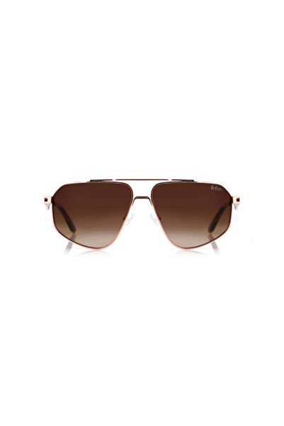 Lee Cooper نظارات شمسية مستقطبة للجنسين بعدسات ذهبية وردية - LCU10243C4