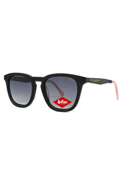 Lee Cooper Men Polarized Sunglasses Black Mirror Lens - LCM10823C1