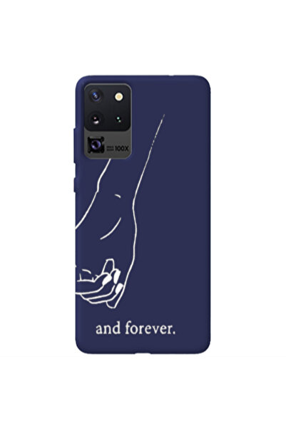 Other Samsung S20 Ultra And forewer Dark blue Colored Silicone TPU Θήκη