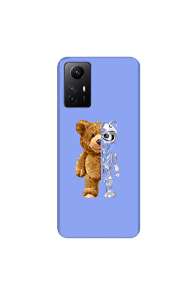 Other Xiaomi Redmi Note 12s Glacier Light Purple Colored Silicone TPU Θήκη