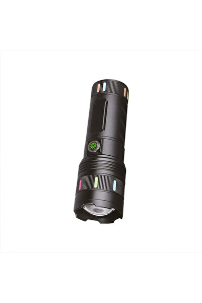 Denx Dx2336 Strong Light Flashlight 1500Lm Lumen 5400Mah Battery Type-C Charg...