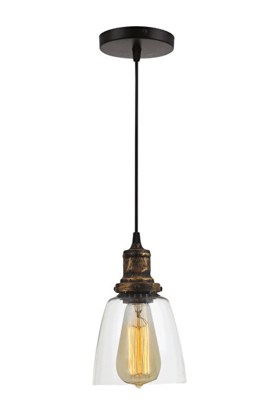erstecup Pendul Edison Bronz 1xE27 60W, erstecup, LUSTRA/PENDUL DULIE