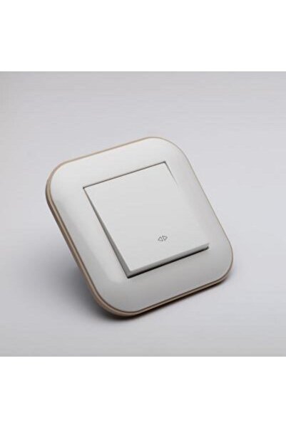 Ovivo Electric Intrerupator Cap Cruce ST Alb Kraft Ovivo Loft, 404-010206-214,