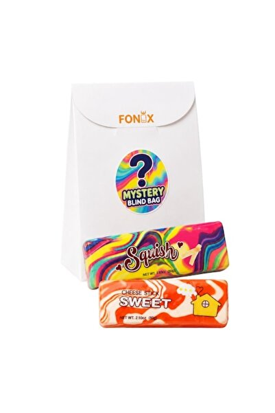 FONIX Μυστική Τσάντα με Σκουίσι Μπάτερ Μάρμαρο, Παιχνίδι Αντιστρές Αργής Ανόδ...