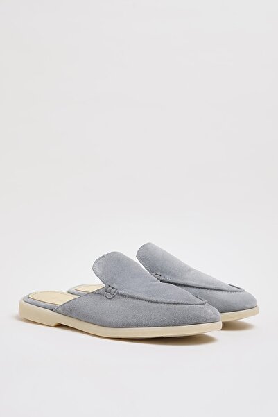 Faruk balkanas Merco Model Genuine Suede Leather Eva Sole Slippers