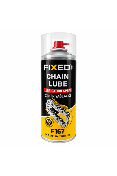 SGS FIXED F167 Zincir Yağlayıcı Sprey 400 ml Motosiklet, Bisiklet, Motorlu Te...